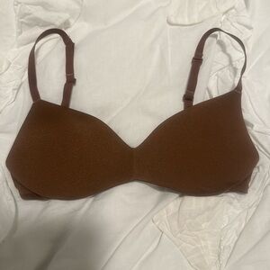 SKIMS Chocolate Brown Bra